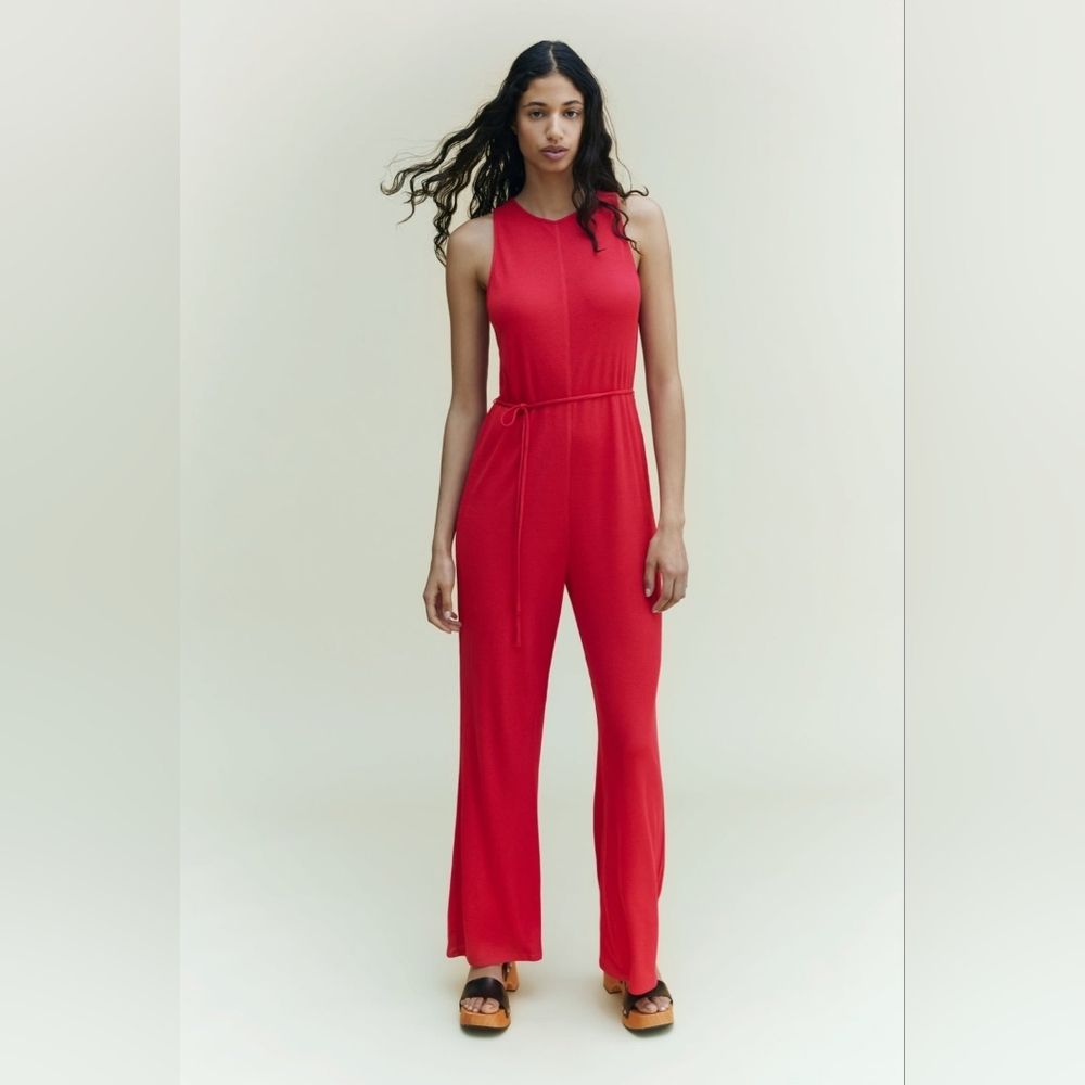 Zara Fuschia Jumpsuit Size S